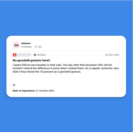 Comprar reseñas de 1 estrella en Trustpilot