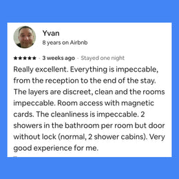 Comprar reseñas de 5 estrellas en Airbnb
