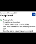 Booking.com 5 Stars