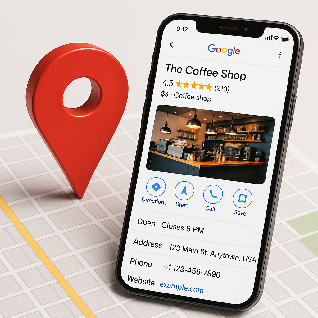 Comprar configuración del Perfil de Empresa de Google