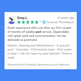 Comprar reseñas de 5 estrellas en Thumbtack