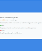 Capterra 1 Star Review