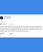 Fiverr 1 Star Review