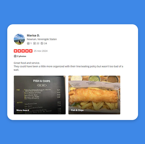 Comprar reseñas de 5 estrellas en Yelp